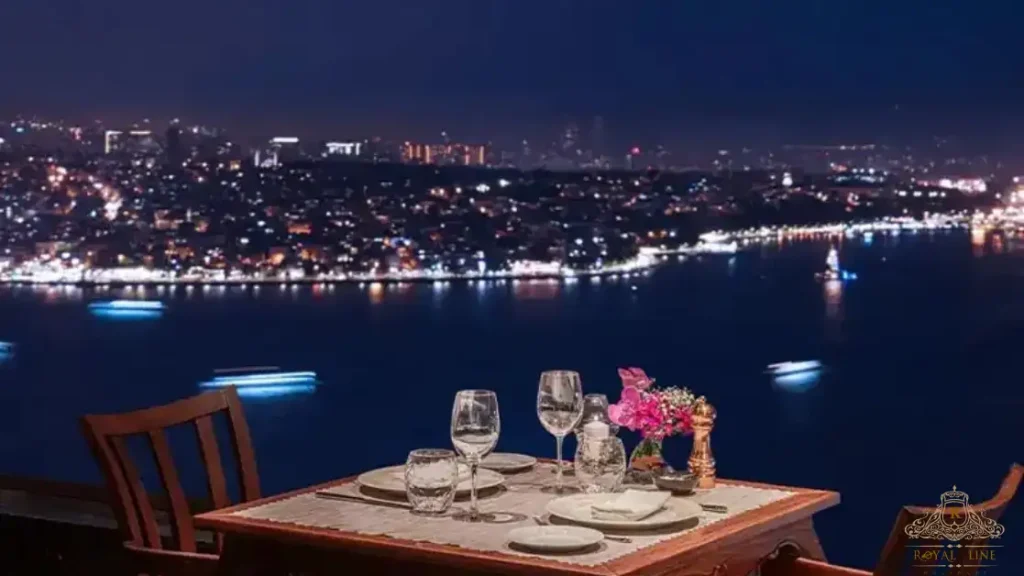 Savoring Lunch with a Bosphorus View